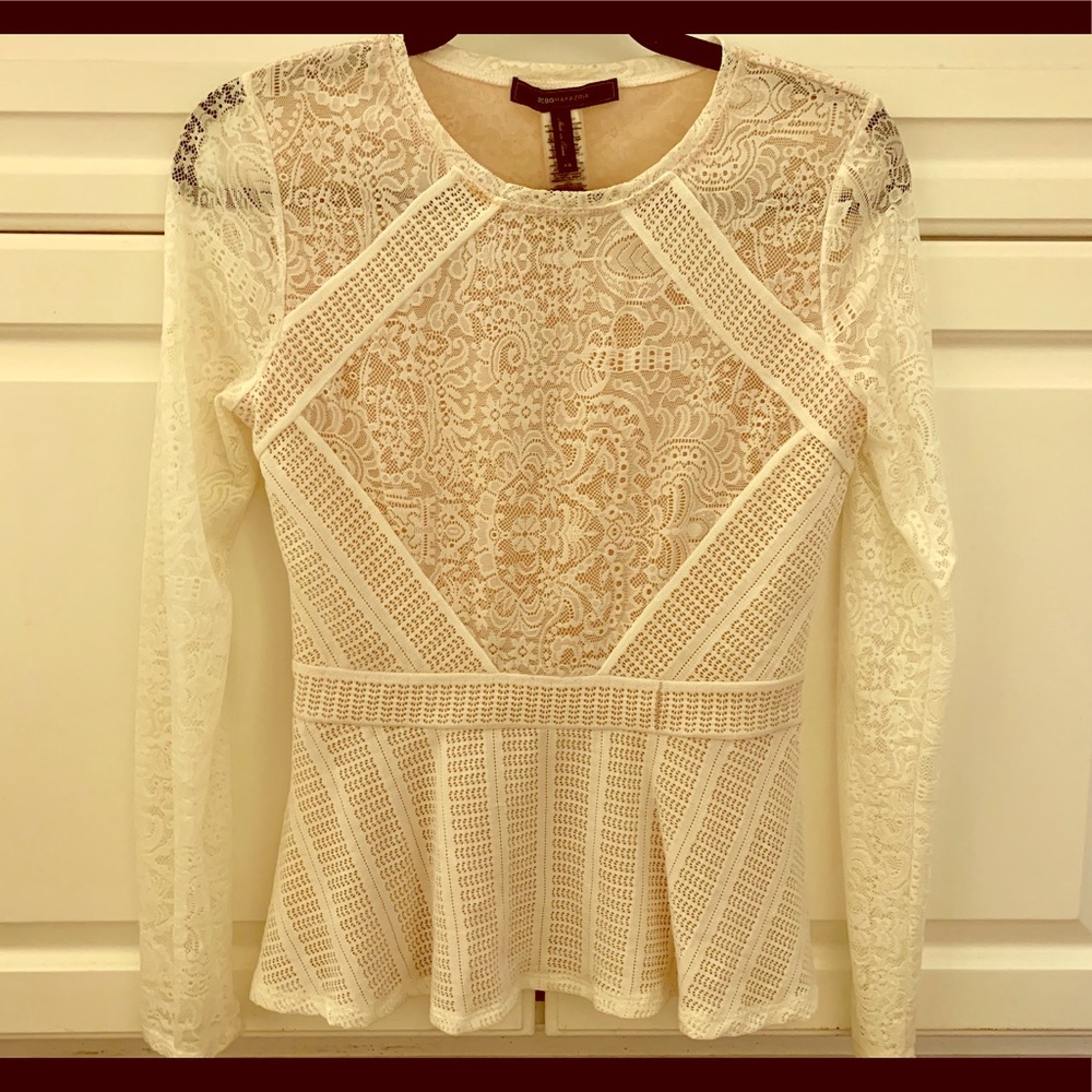 Bcbg white top